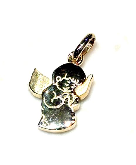 Anhänger Sommer Kind Sacro in Gelbgold 9K ANGELO MB DD/Z 1.70 G - 9K ANGELO MB DD/Z 1.70 G